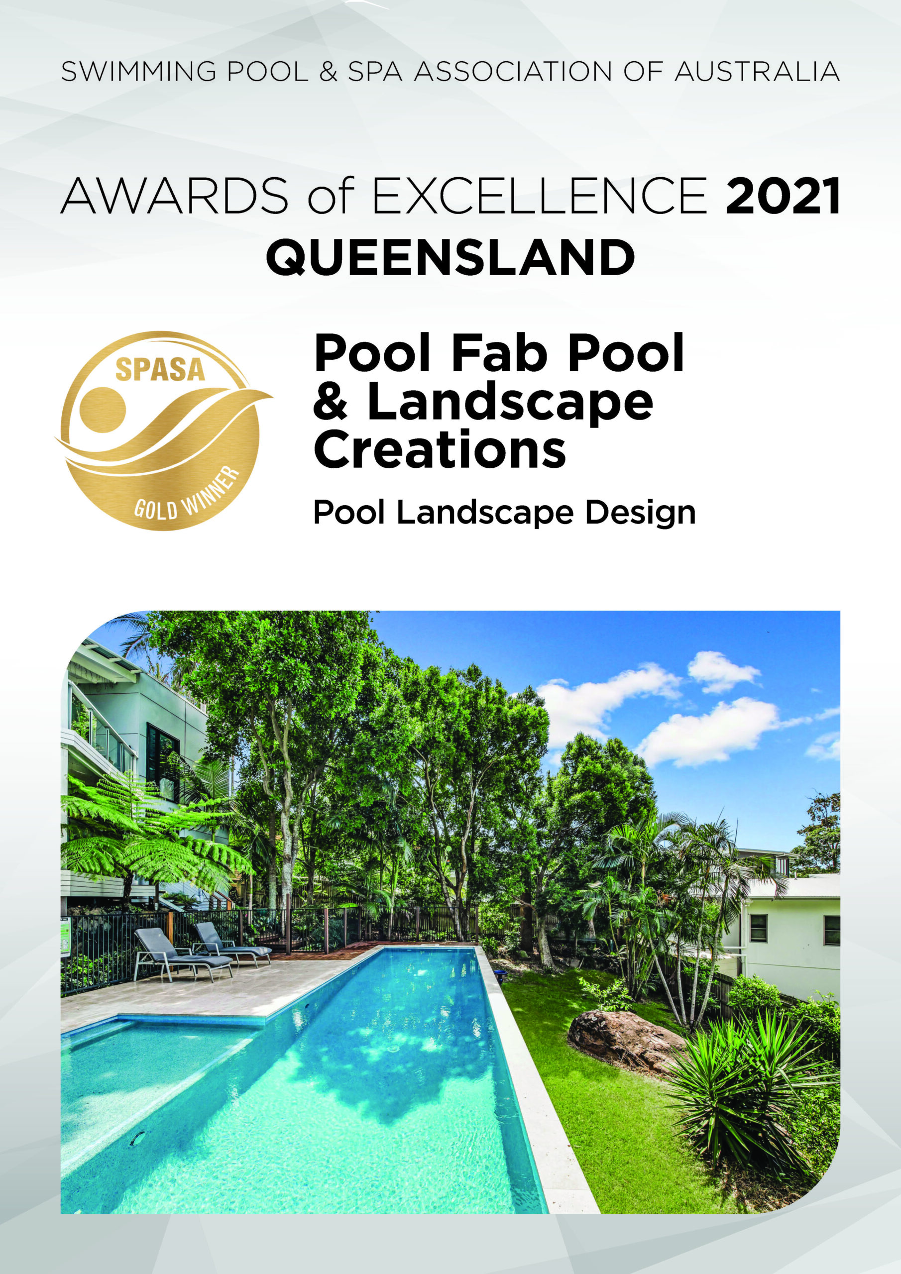Pool Fab AwardWinning Swimming Pools & Landscapes Sunshine Coast